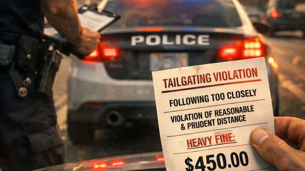 Dangers Of Tailgating .
